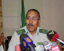 الجنرال براهيم فال ولد الشيباني مدير المكتب الثاني بقيادة الجيش الموريتاني